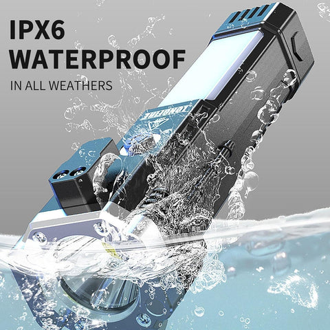 8 in 1  High Power Led Flashlight ( Free Deliver + Cash On Delivery )