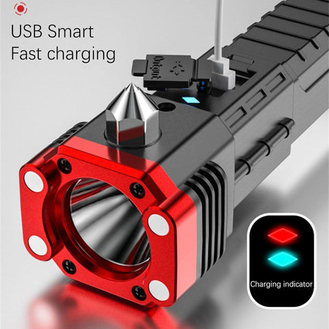 8 in 1  High Power Led Flashlight ( Free Deliver + Cash On Delivery )