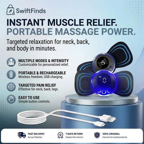 Ems Neck Massager (Free Delivery + Cash On Delivery)