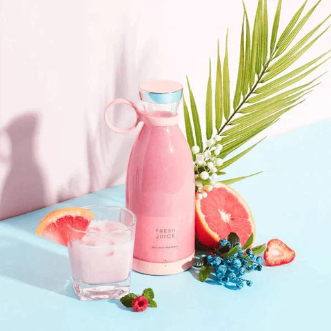 PORTABLE BLENDER JUICER BOTTLE (Free Delivery + Cash On Delivery)